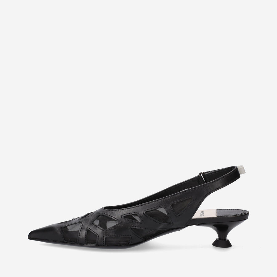 Premiata Slingback M6453A in nappa Qualità