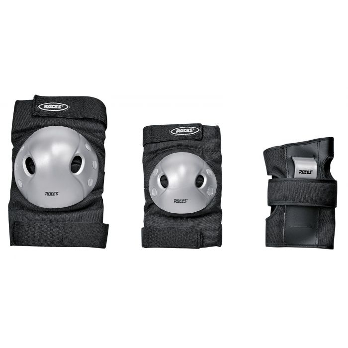 Roces JR EXTRA THREE-PACK black/grey Novità