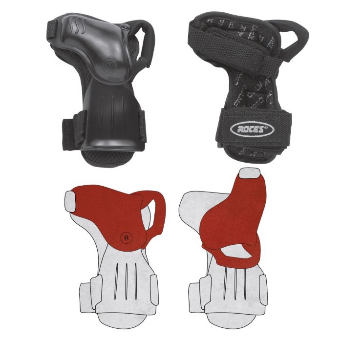 Roces WSAFE PIVOTING WRISTGUARDS Offerta