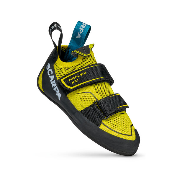 Scarpa REFLEX KID Breathable and elasticated kid climbing shoe Offerta