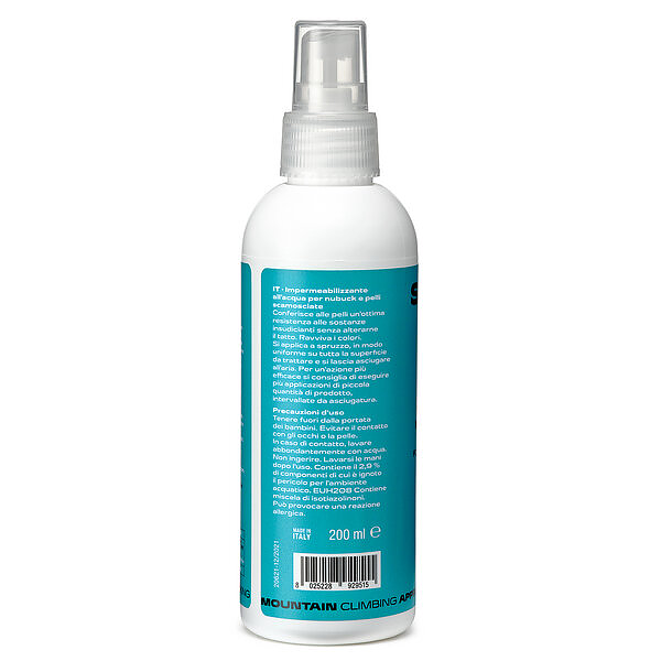 Scarpa WATER-BASED WATERPROOFER AND REVIVER Water-based proofer for nubuck and suede Ultimo giorno