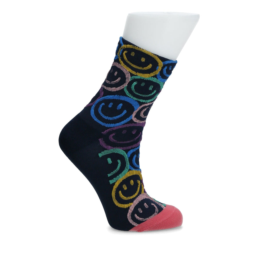 Scarpe Vita Chaussettes en lot de 3 paires Smiley Vendita Economica