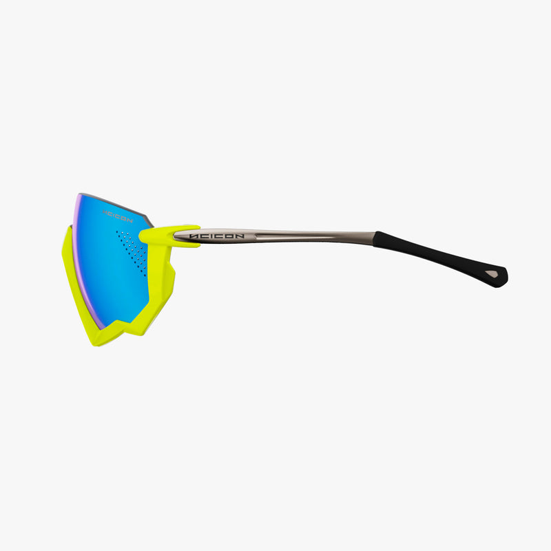 Scicon Aerojet Occhiali Ciclismo Giallo Fluo/Blu Sconti questo mese