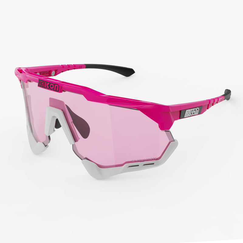 Scicon Aeroshade XL Occhiali Ciclismo Rosa Fluo/Blu I Più Venduti