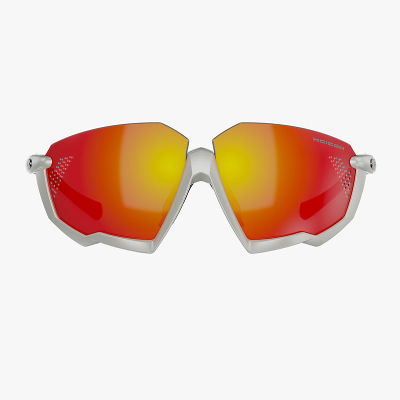 Scicon Aerojet Occhiali Ciclismo Bianco/Rosso Saldi
