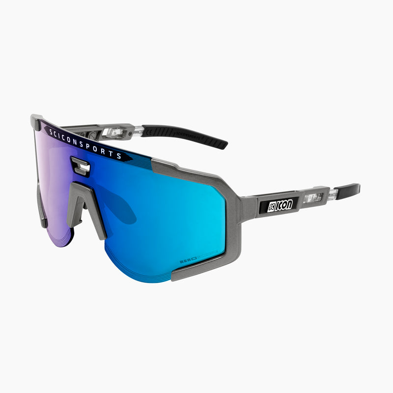 Scicon Occhiali Sportivi Aeroscope Antracite/Blu