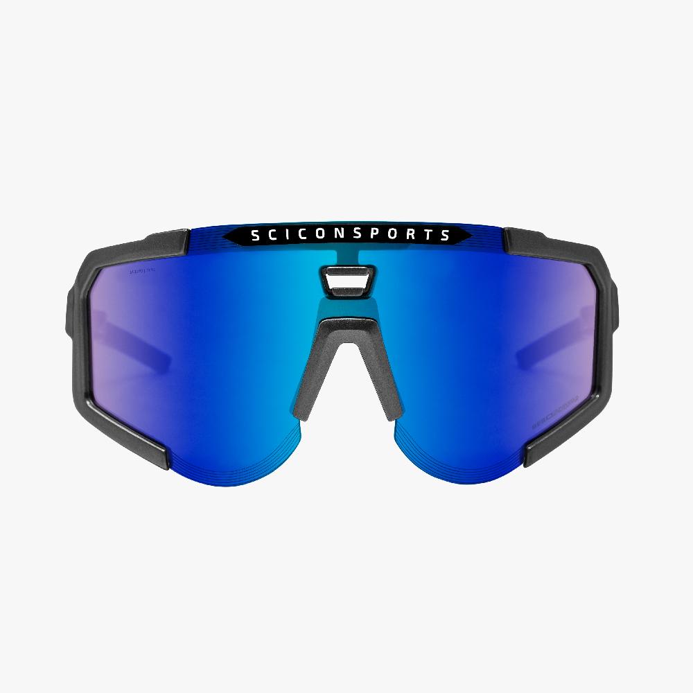 Scicon Occhiali Sportivi Aeroscope Antracite/Blu Offerta Giorno del Papà