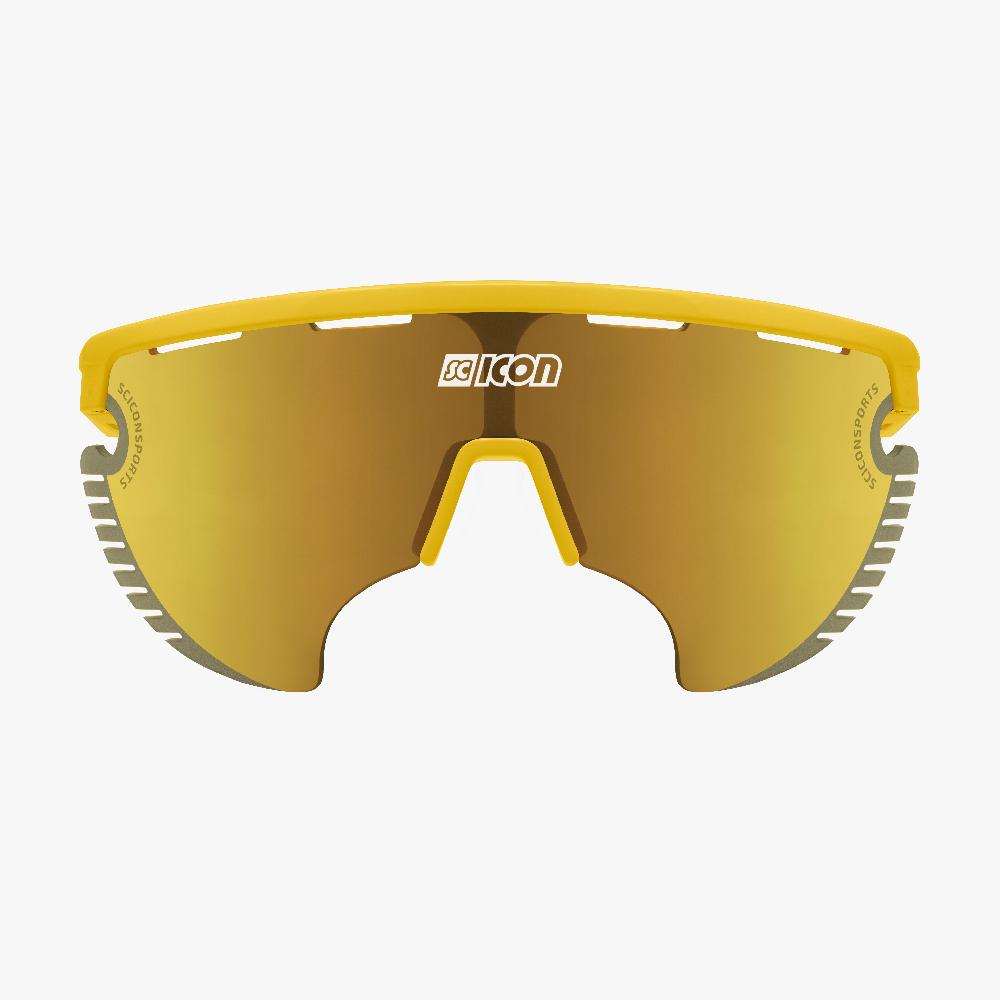 Scicon Occhiali Sportivi Aerowing Lamon Gialla/Lente Bronzo Specchiata Negozi Online