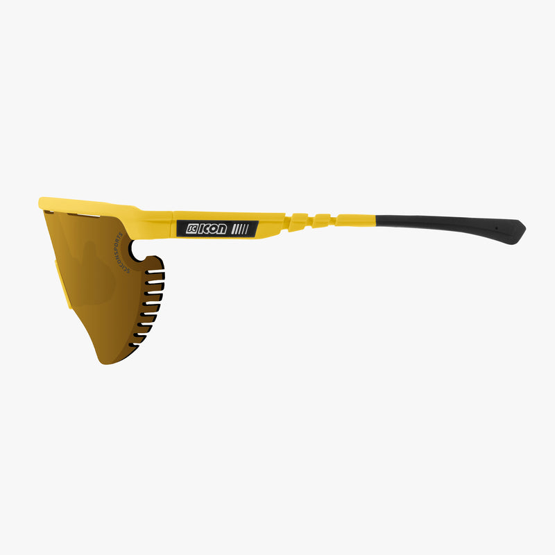 Scicon Occhiali Sportivi Aerowing Lamon Gialla/Lente Bronzo Specchiata Negozi Online