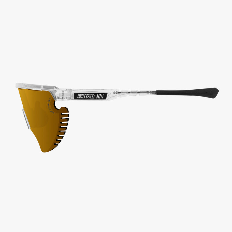 Scicon Occhiali Aerowing Lamon Cristallo/Lente Bronzo Specchiata Promozione Limitata