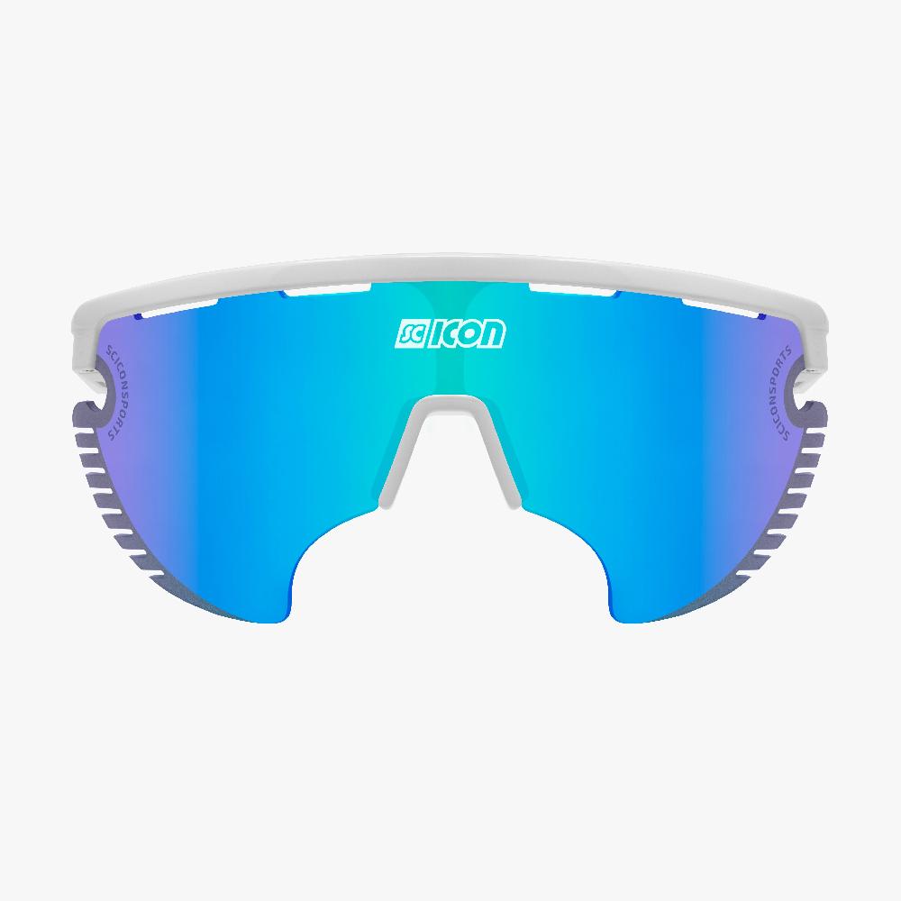 Scicon Occhiali Sportivi Aerowing Lamon Montatura Bianca/Lente Blu Shopping Online
