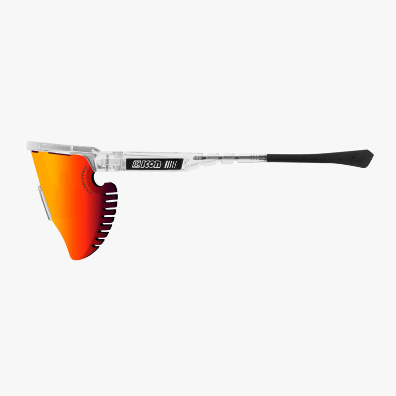 Scicon Occhiali Aerowing Lamon Cristallo/Lente Rossa Specchiata Outlet