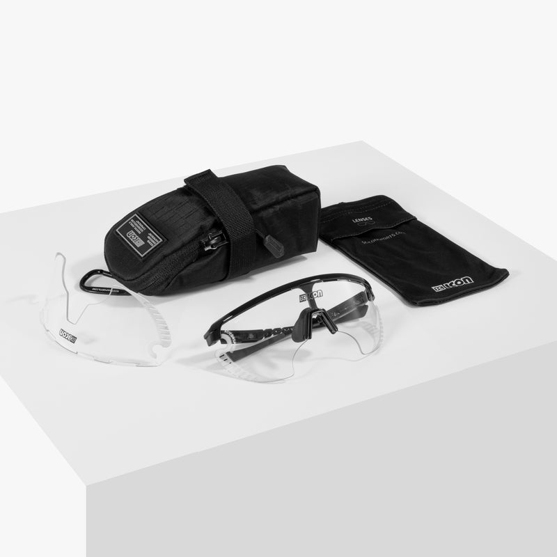 Scicon Occhiali Sportivi Aerowing Lamon Neri/Lente Argento Offerte