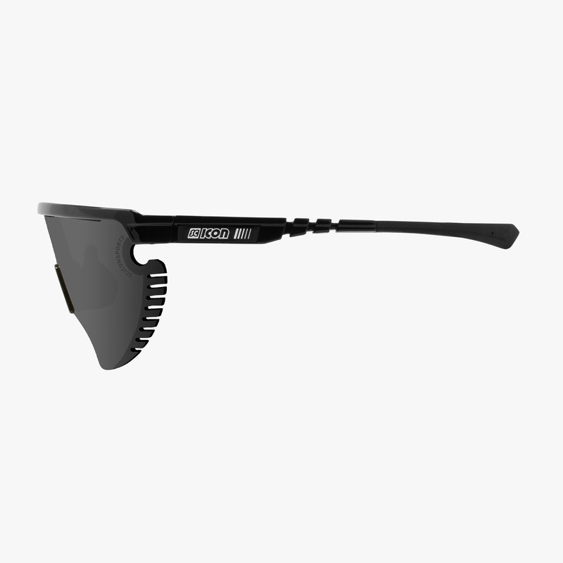 Scicon Occhiali Sportivi Aerowing Lamon Neri/Lente Argento Offerte