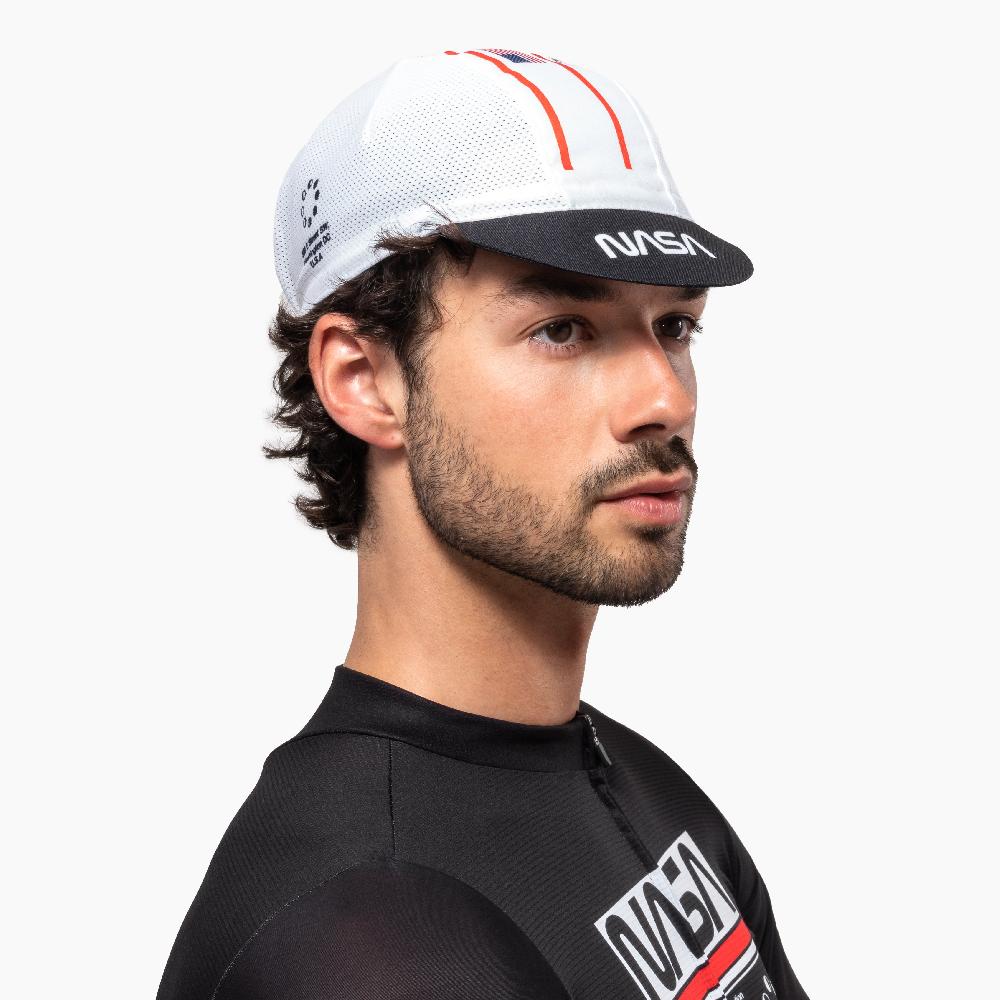 Scicon Cappellino da ciclismo Space Agency 11 Bianco In Linea