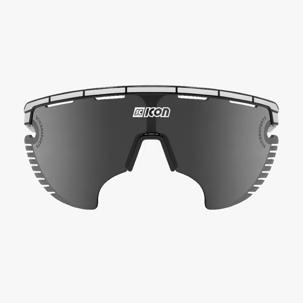 Scicon Occhiali Sportivi Aerowing Lamon Neri/Lente Argento Specchiata Vendita
