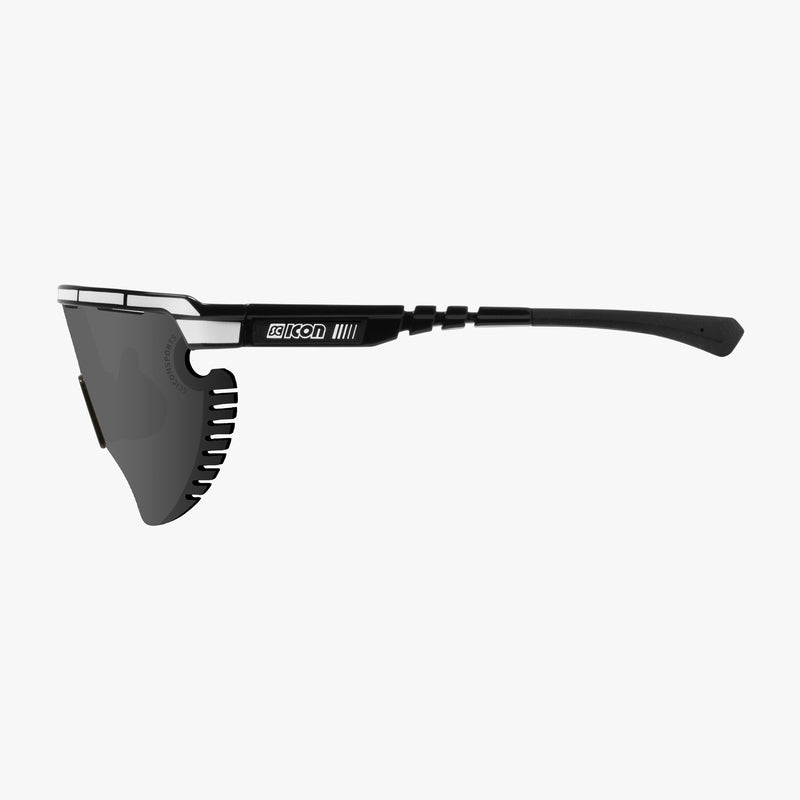 Scicon Occhiali Sportivi Aerowing Lamon Neri/Lente Argento Specchiata Vendita