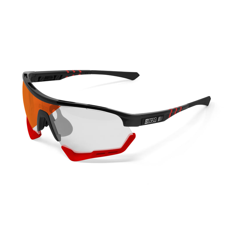 Scicon Aerotech SCN-XT Fotocromatico Nero/Rosso Soddisfazione Garantita