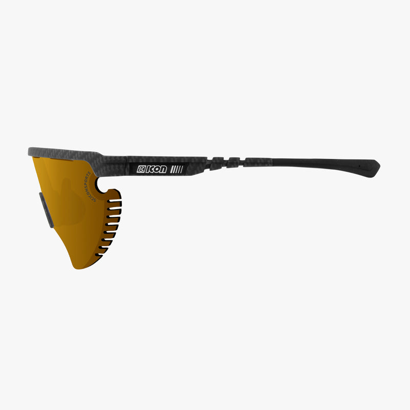 Scicon Occhiali Sportivi Aerowing Lamon Carbon/Lente Bronzo Specchiata Qualità Garantita