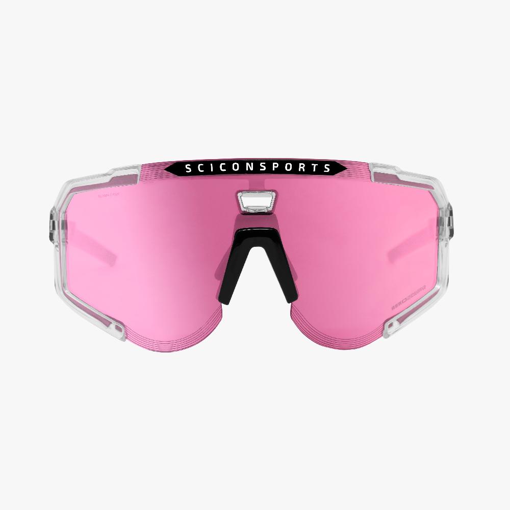 Scicon Occhiali Sportivi Aeroscope Cristallo/Rosa In Saldo
