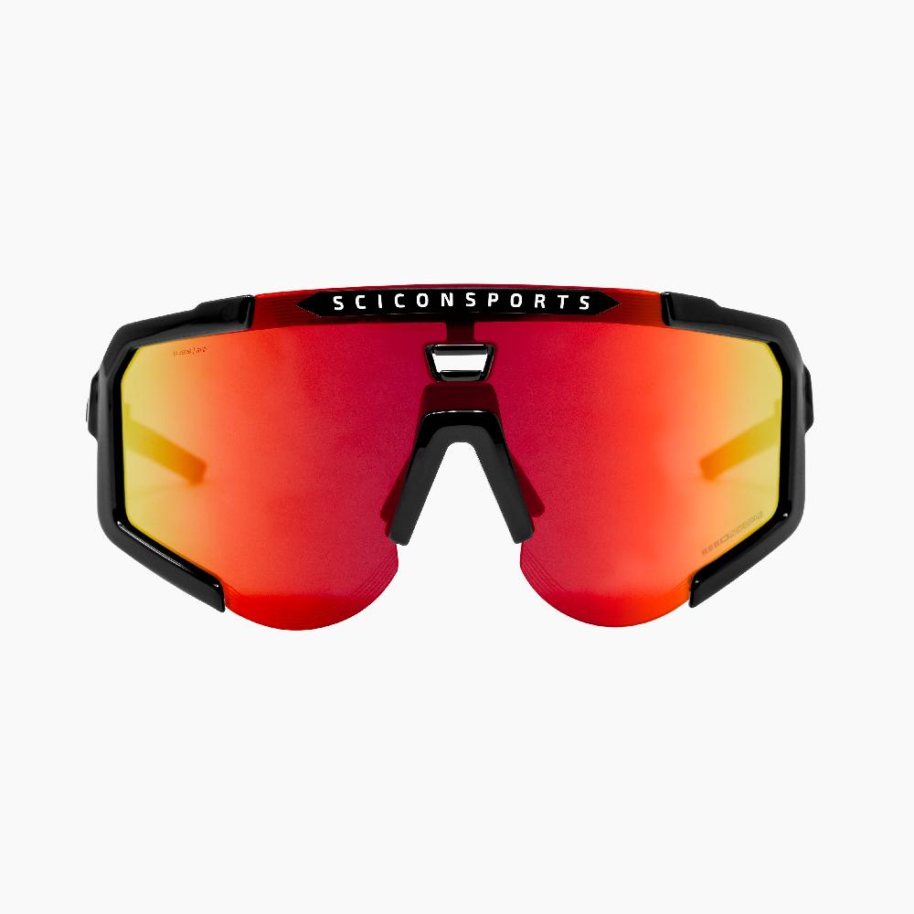 Scicon Occhiali Sportivi Aeroscope Nero/Rosso Shopping Online