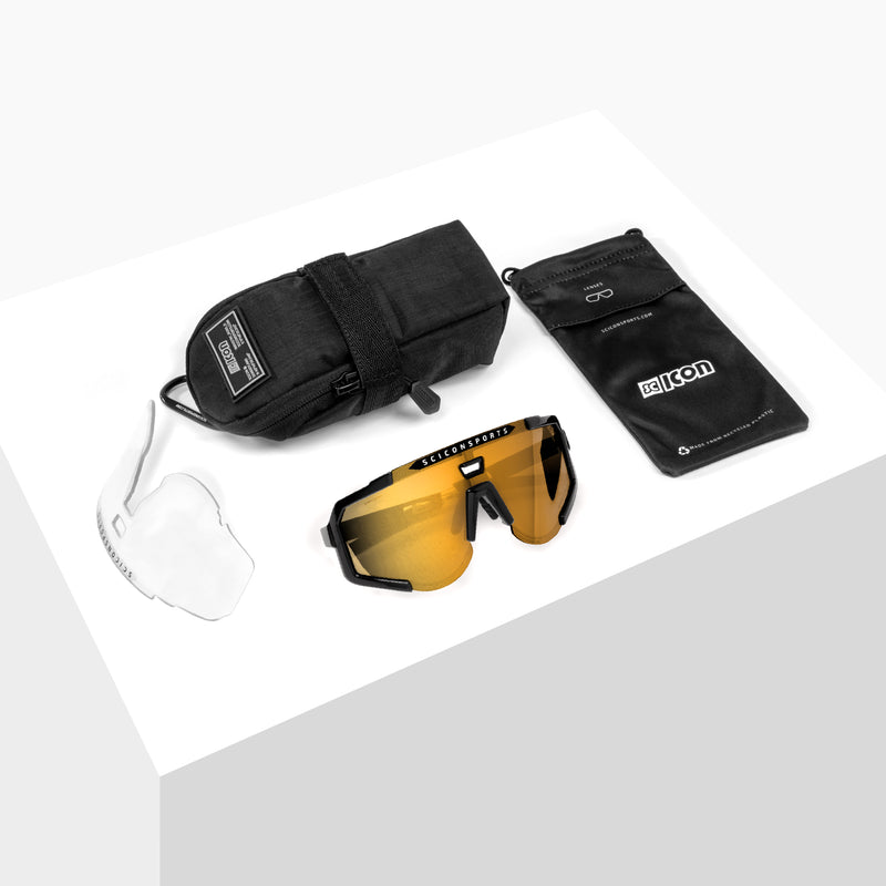 Scicon Occhiali Sportivi Aeroscope Nero/Bronzo Sottocosto