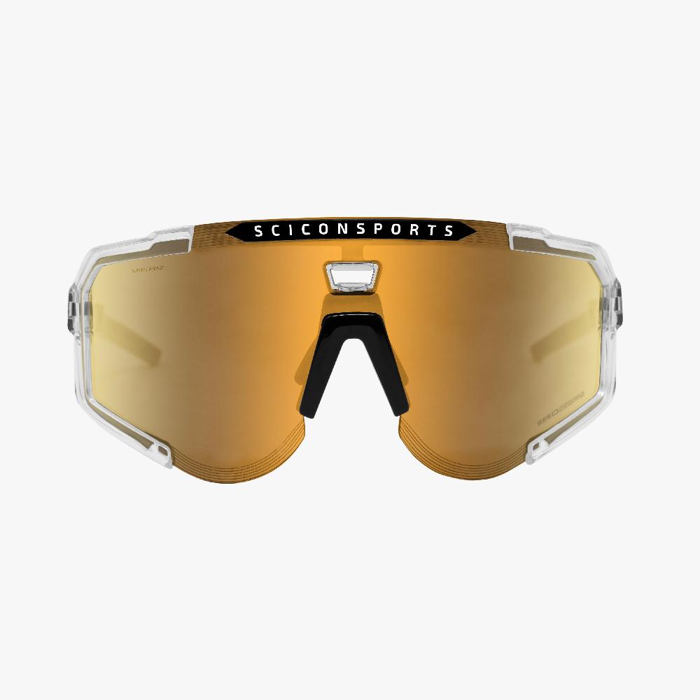 Scicon Occhiali Sportivi Aeroscope Cristallo/Bronzo Convenienza