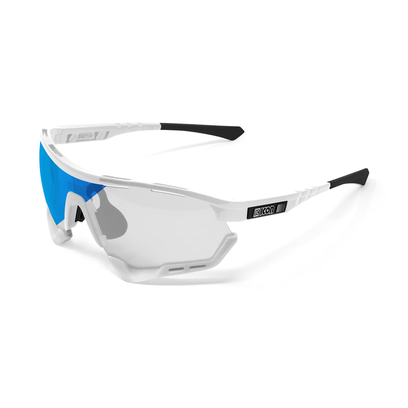 Scicon Aerotech SCN-XT Fotocromatico XL Bianco/Blu Sconto