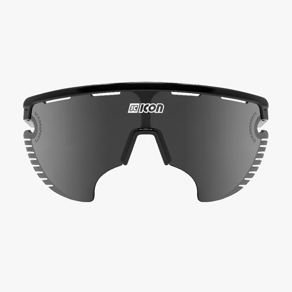 Scicon Occhiali Sportivi Aerowing Lamon Nera/Lente Argento Specchiata Economico