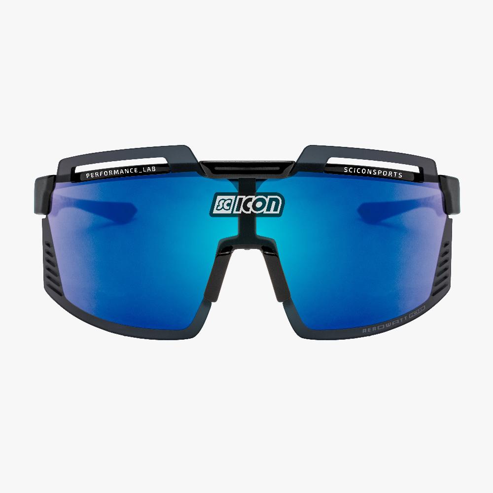 Scicon Occhiali Sportivi Aerowatt Foza Nero/Blu Hotsell