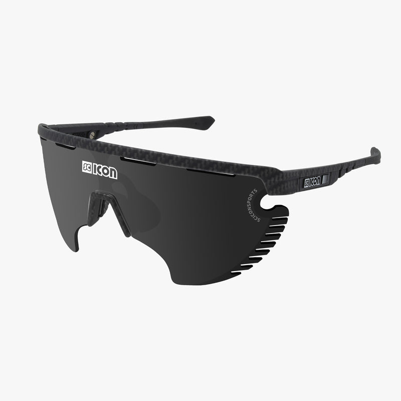 Scicon Occhiali Sportivi Aerowing Lamon Carbon/Lente Argento Specchiata I Più Venduti