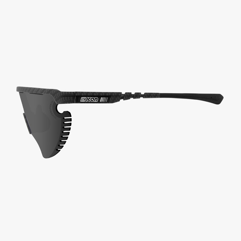 Scicon Occhiali Sportivi Aerowing Lamon Carbon/Lente Argento Specchiata I Più Venduti