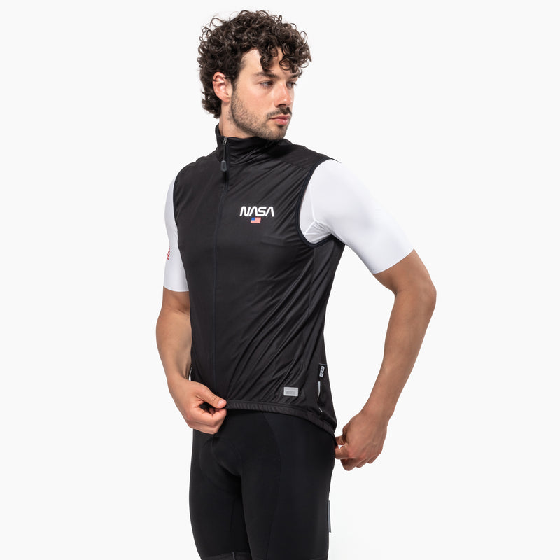 Scicon Gilet Antivento Space Agency22 Nero In Linea