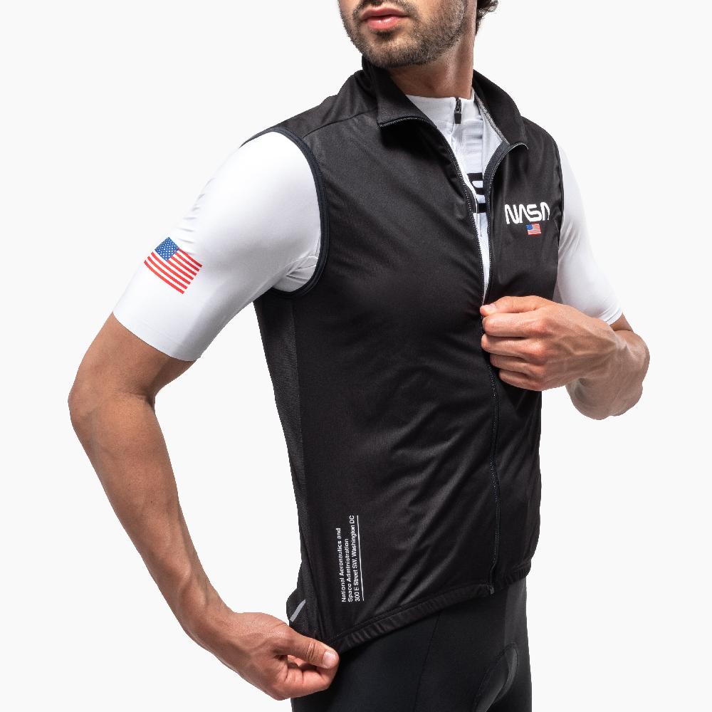 Scicon Gilet Antivento Space Agency22 Nero In Linea