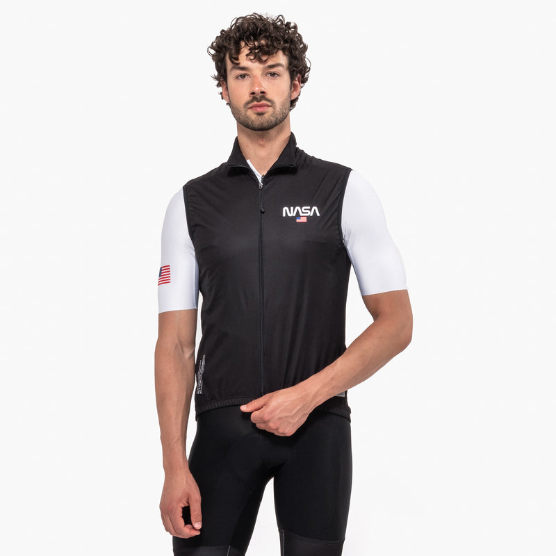 Scicon Gilet Antivento Space Agency22 Nero In Linea