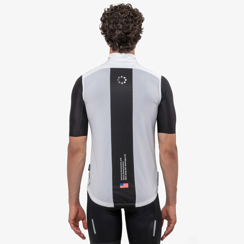 Scicon Gilet Antivento Space Agency21 Bianco Offerta settimanale