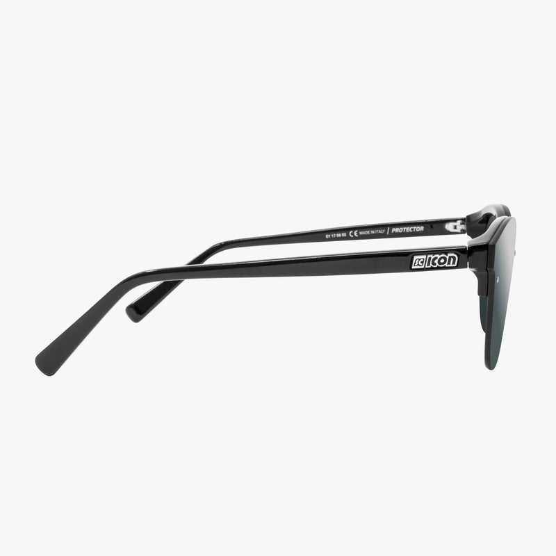 Scicon Occhiali da sole Protector Montatura Nera Lenti Argento Sottocosto