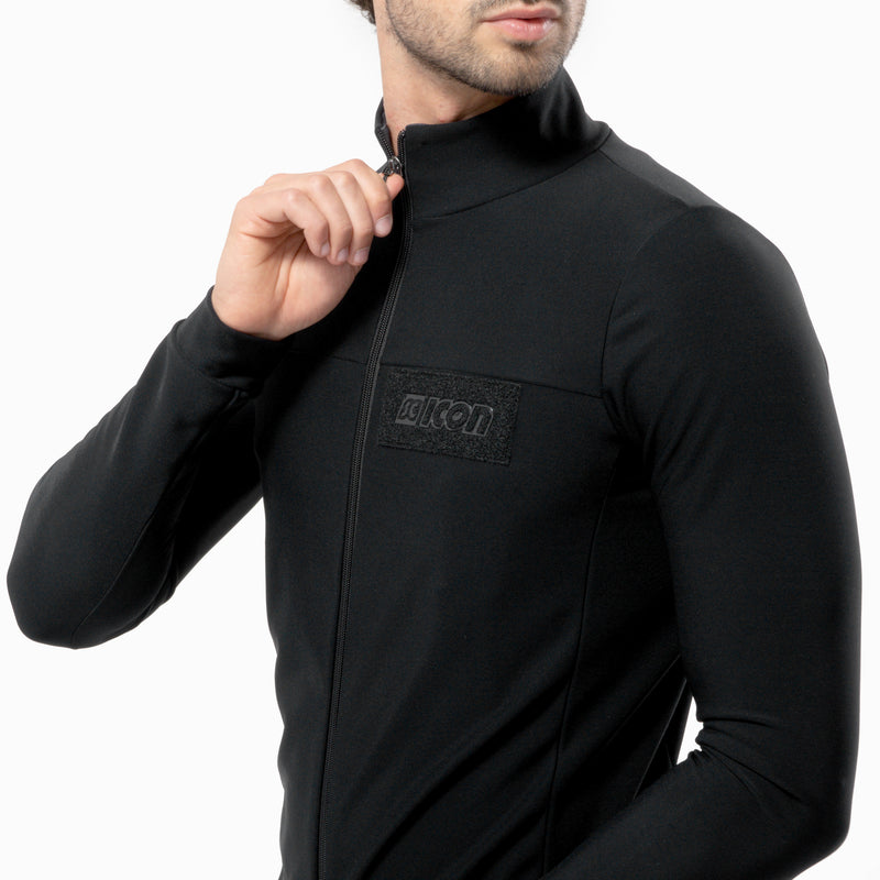 Scicon Maglia Autunnale Maniche Lunghe Nera Offerta
