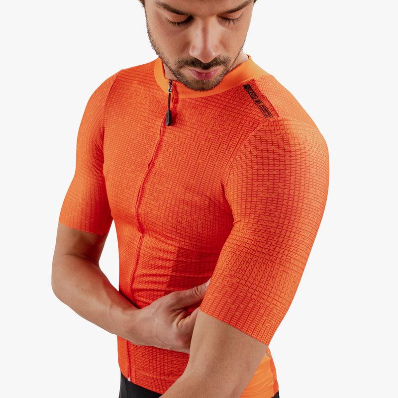 Scicon Maglia Ciclismo 9.5- X-Over Arancione Economico