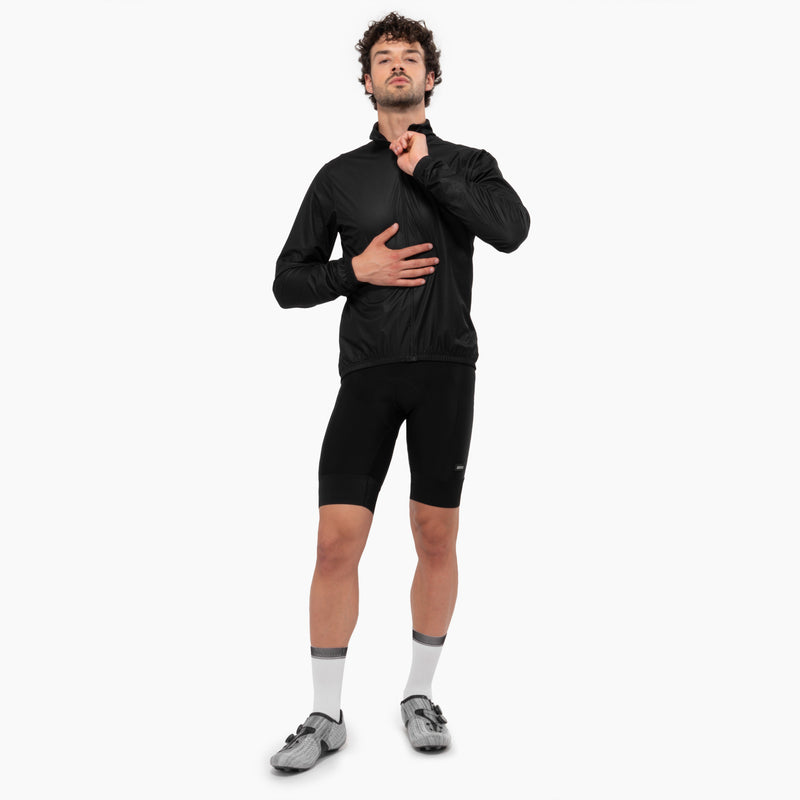 Scicon Mantellina da Ciclismo antipioggia Nero Presa