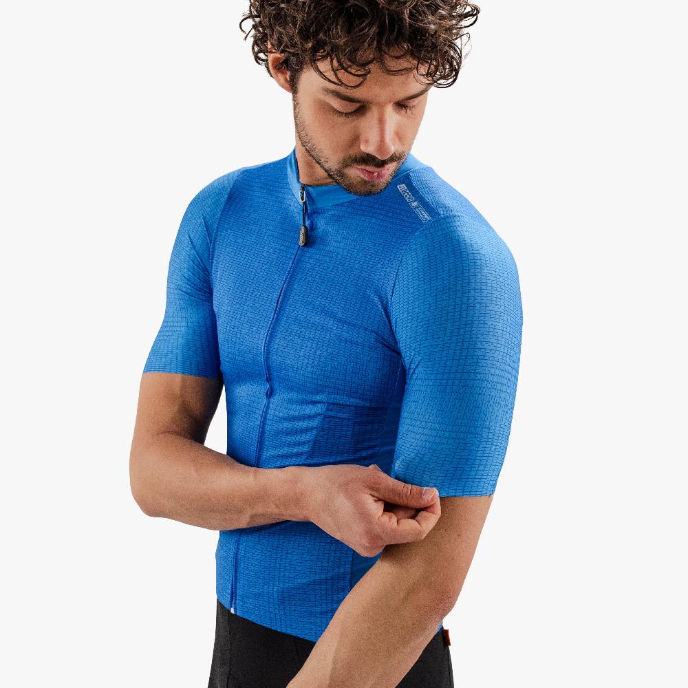 Scicon Maglia Ciclismo 9.5- X-Over Ciano Saldi
