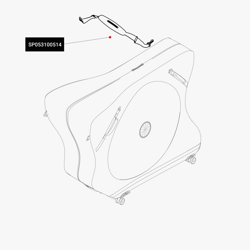 Scicon Cinghia a tracolla per borsa porta bici Nera ACQUISTA ORA