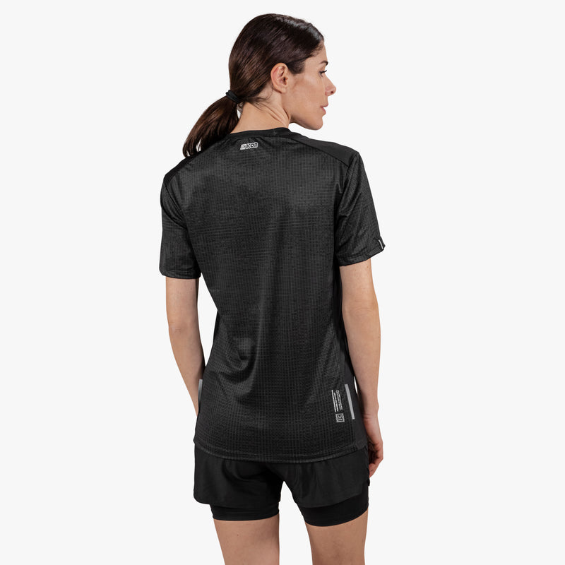 Scicon T-shirt Tecnica X-Over Nera Sostegno trimestrale