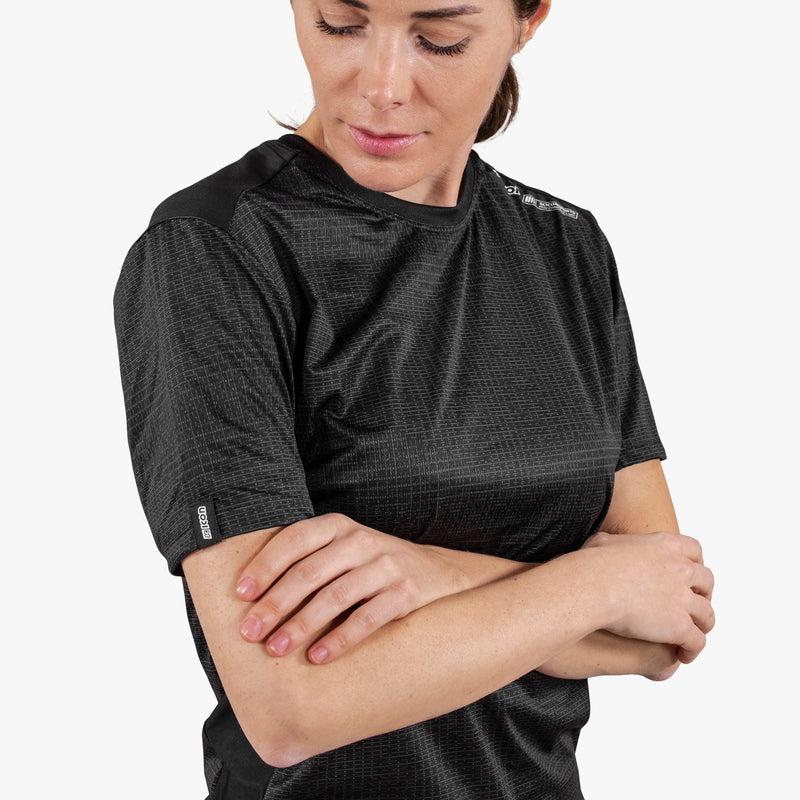 Scicon T-shirt Tecnica X-Over Nera Sostegno trimestrale