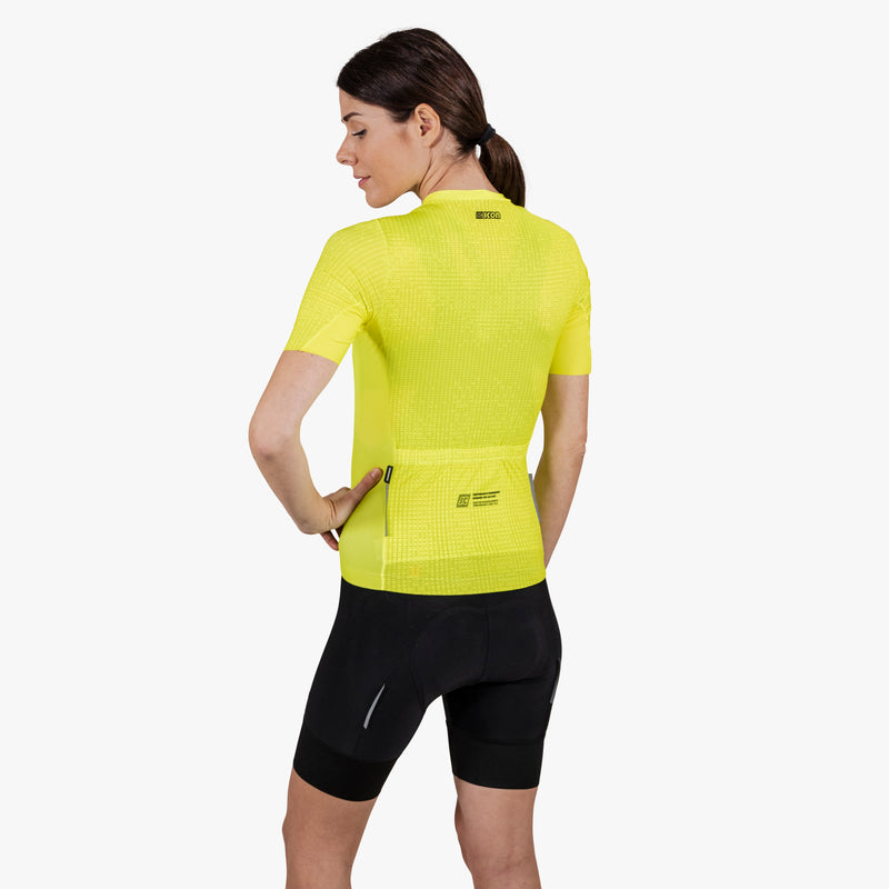Scicon Maglia Ciclismo Donna 9.5- X-Over Gialla Discount Store per i nuovi prodotti