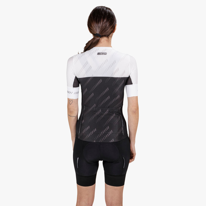 Scicon Maglia Ciclismo Donna X-Over Reflex Nera Solo un giorno rimasto