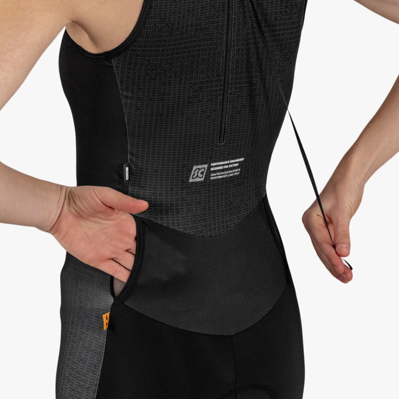 Scicon Body smanicato da Triathlon da donna Nero Super sconto