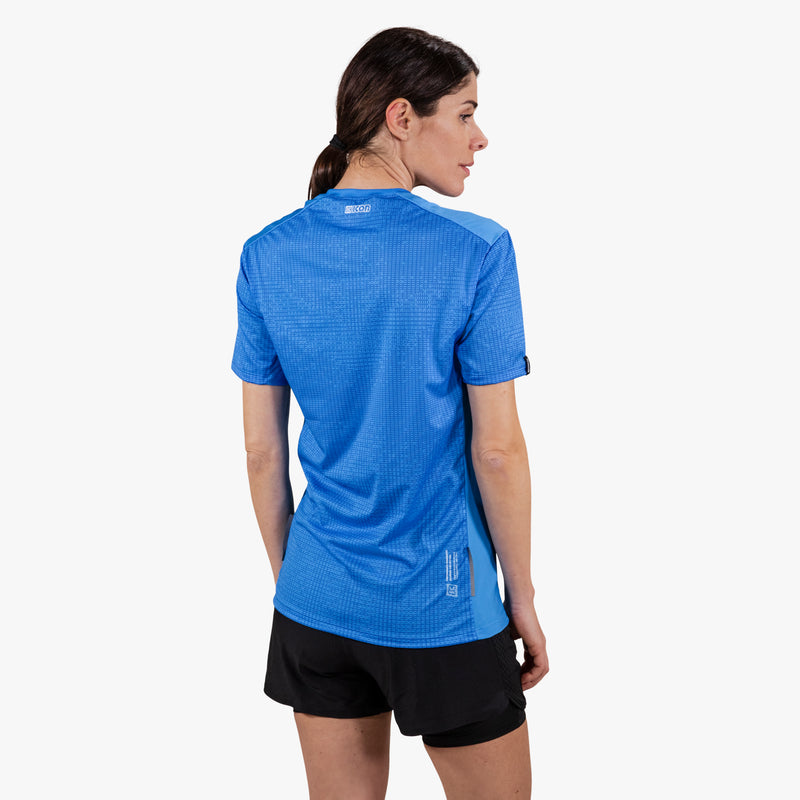 Scicon T-shirt Tecnica X-Over Ciano Enormi sconti