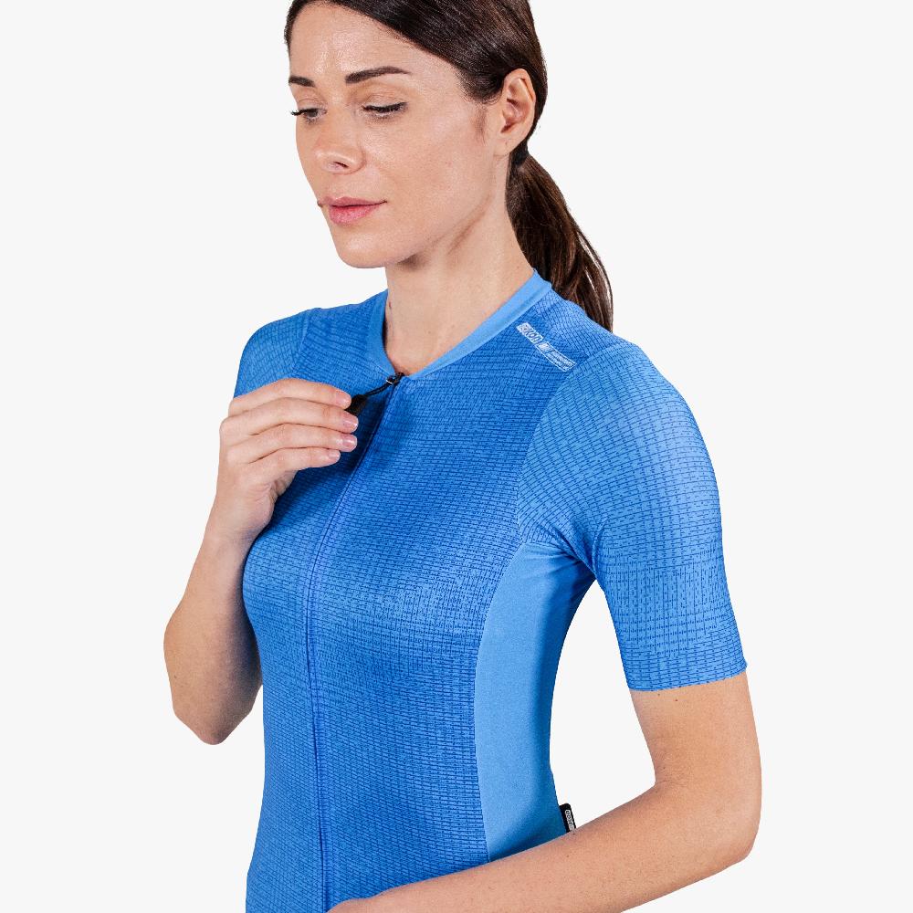 Scicon Maglia Ciclismo Donna 9.5- X-Over Ciano Officina
