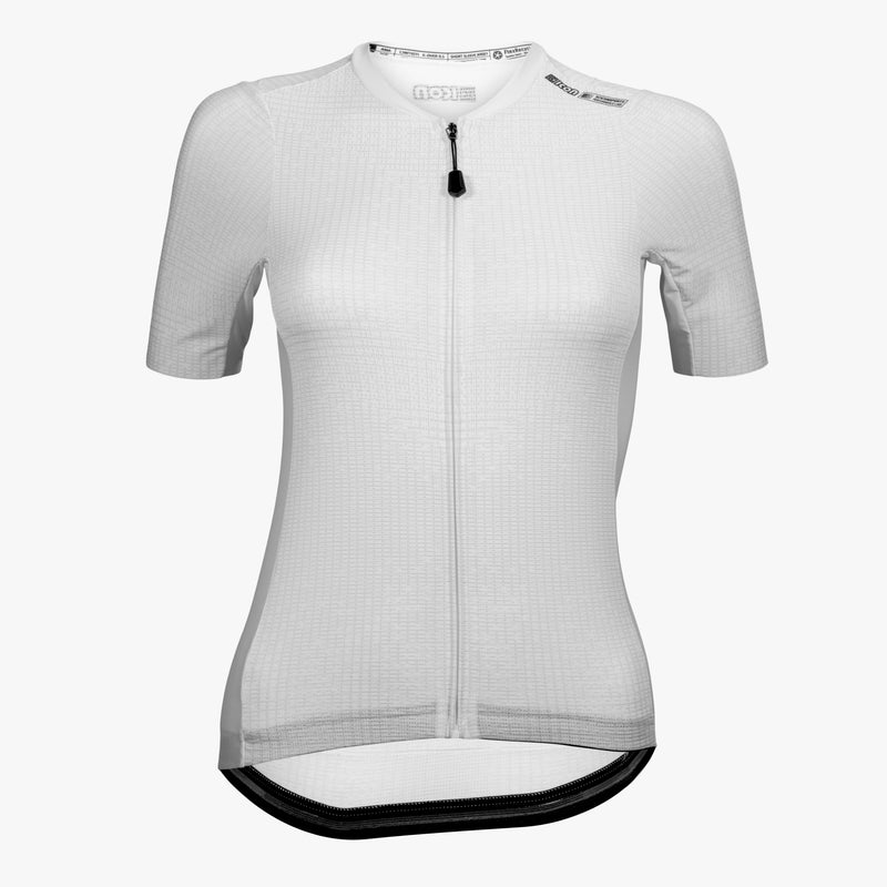 Scicon Maglia Ciclismo Donna 9.5- X-Over Bianca Limitato a 3 giorni